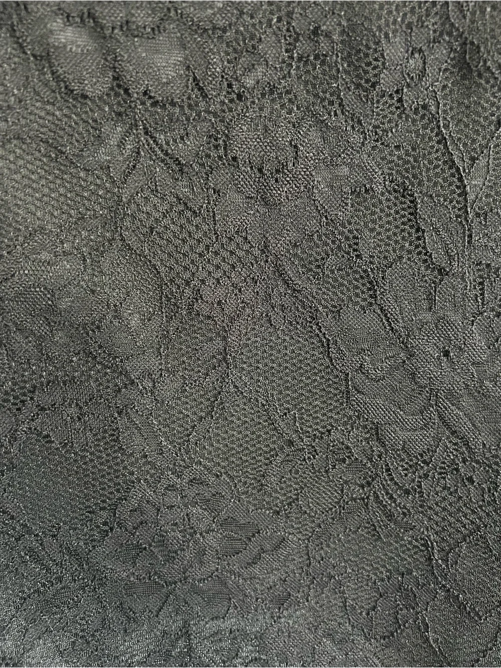 Shein Size M Black Lace Corset-Style Keyhole Tie Short Sleeve Crop Top Goth
